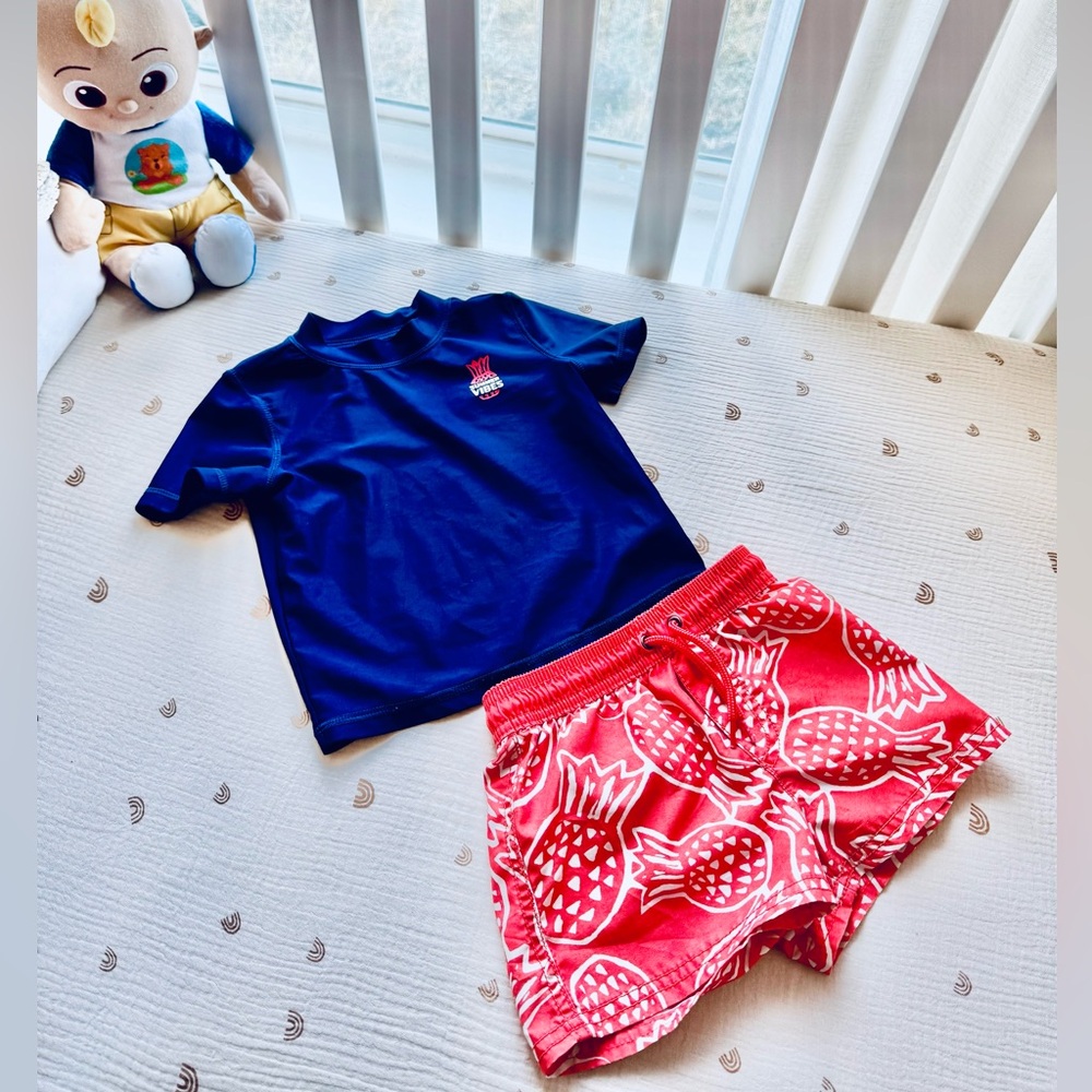 Carter’s Swimsuit Set 24 months